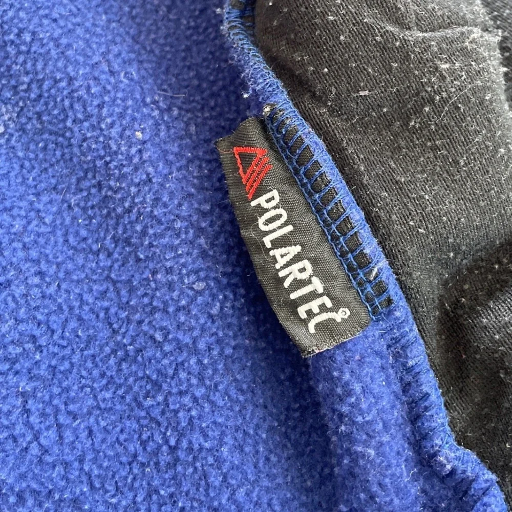 Vintage The North Face Denali Polartec Fleece Jacket‎ Blue Mens Medium Zip Up